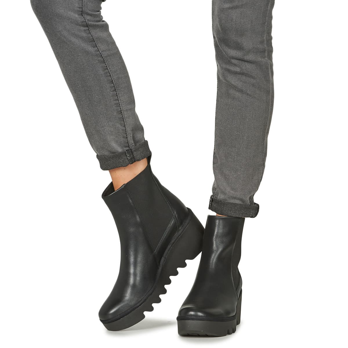 Women's Ankle Boots Fly London Black