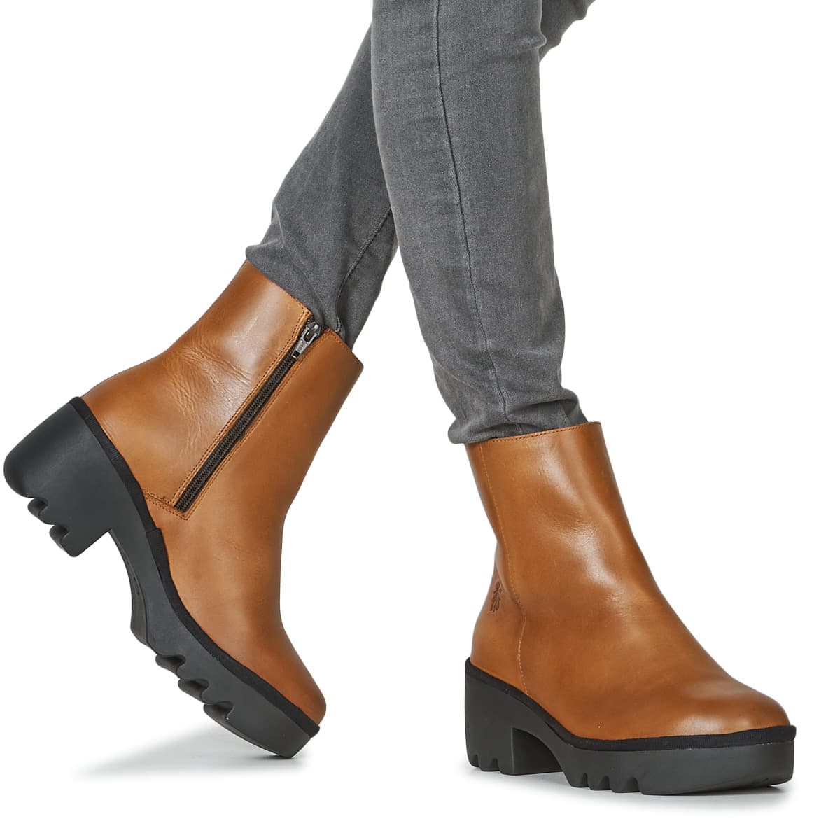 Women's Ankle Boots Fly London Brown