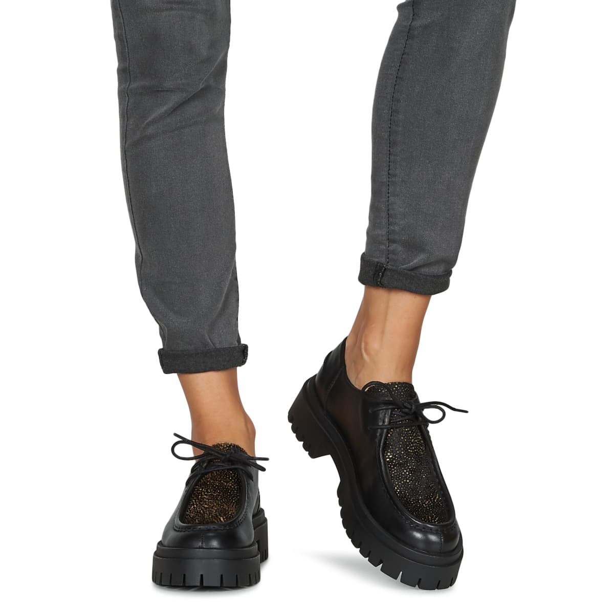 Women's Derby Shoes Karston Black