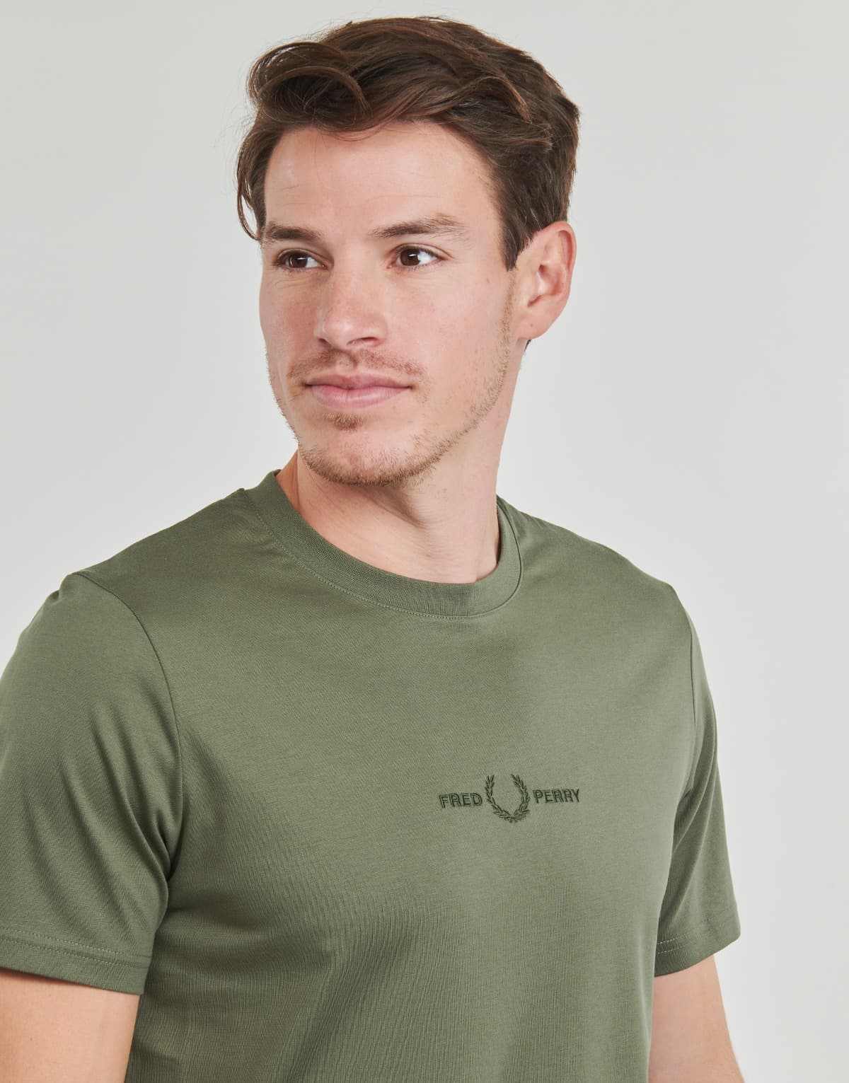 Men's T-Shirts Fred Perry Khaki