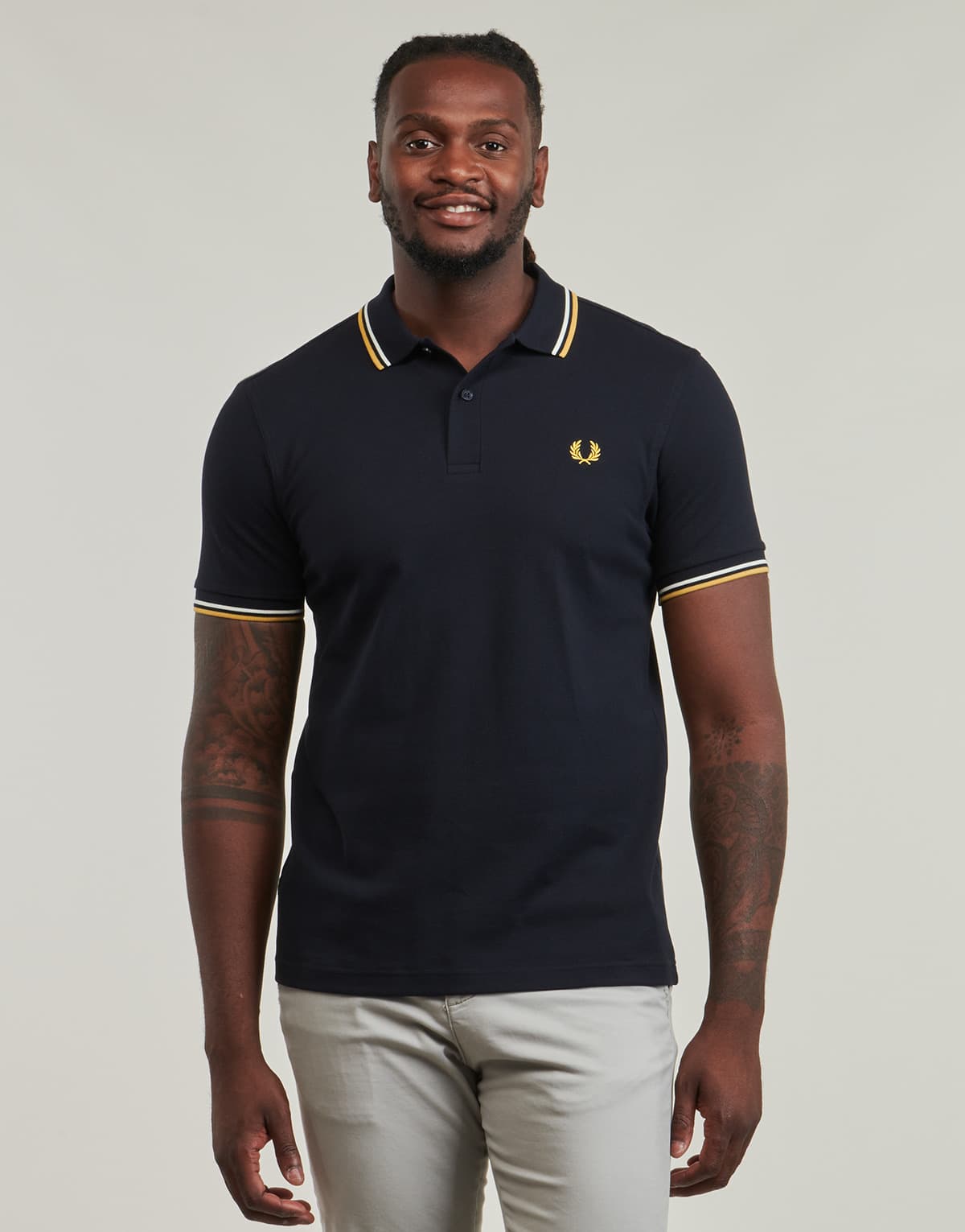 Men's Polo Shirts Fred Perry Blue