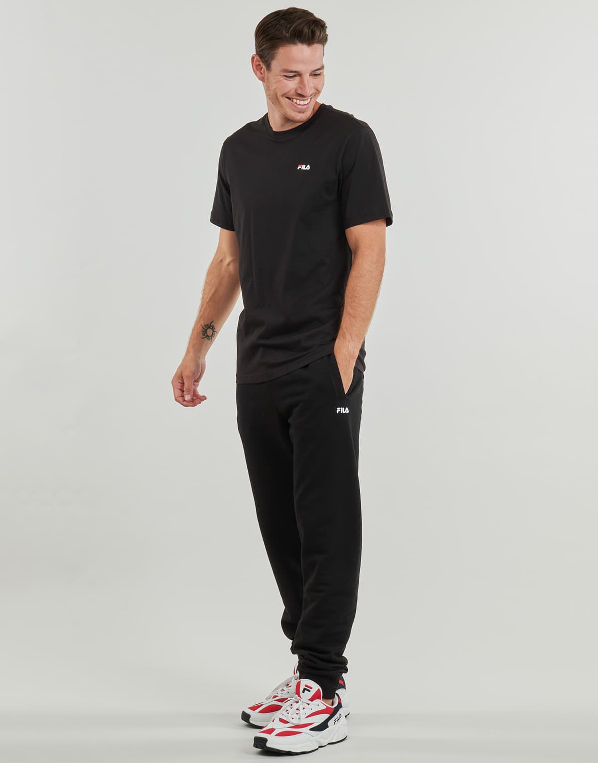 Men's T-Shirts Fila Black