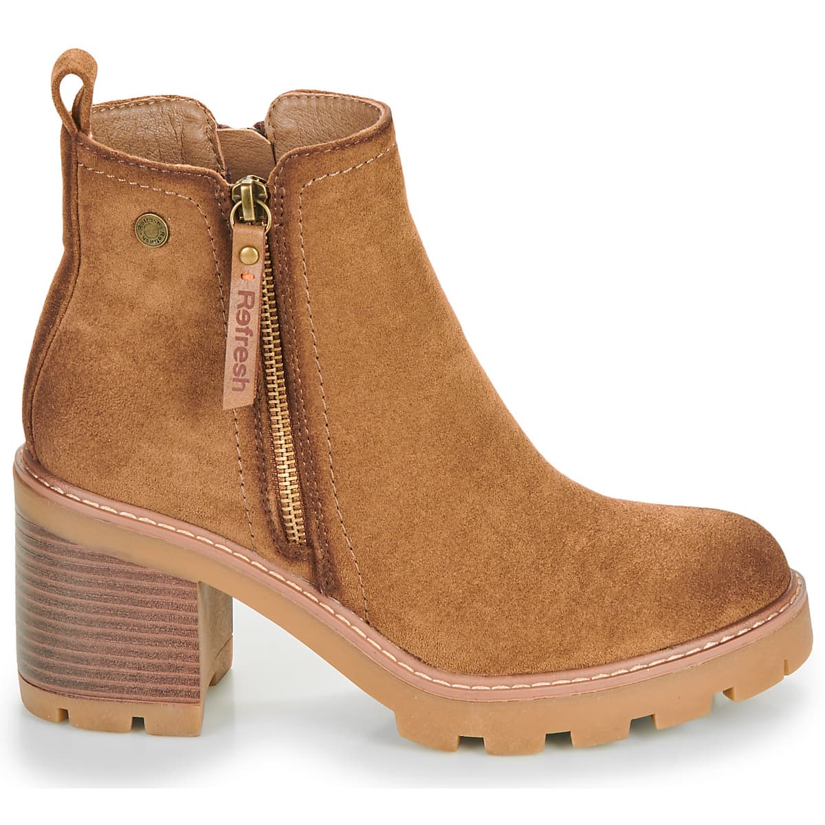 Women's Ankle Boots Refresh Brown