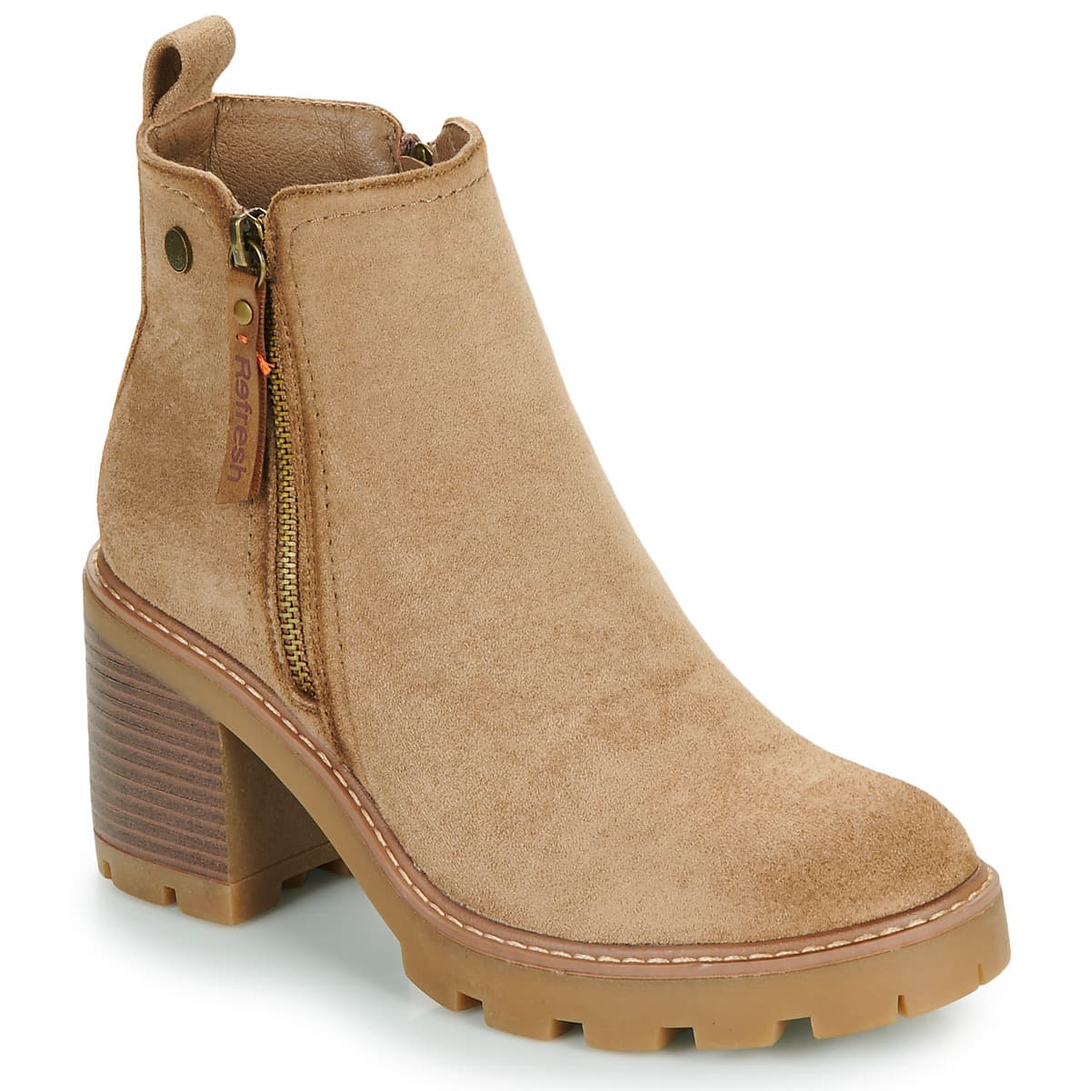 Women's Ankle Boots Refresh Beige