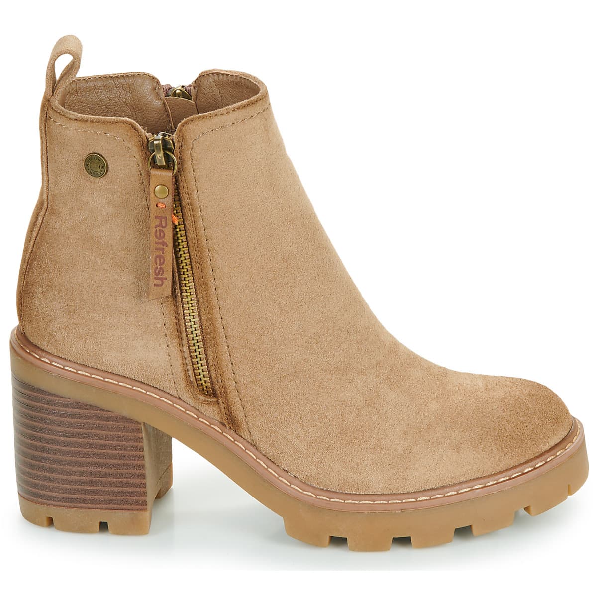 Women's Ankle Boots Refresh Beige