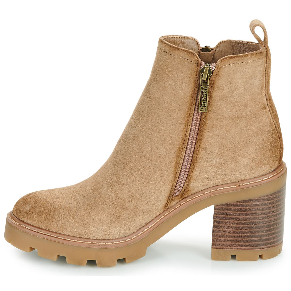 Women's Ankle Boots Refresh Beige