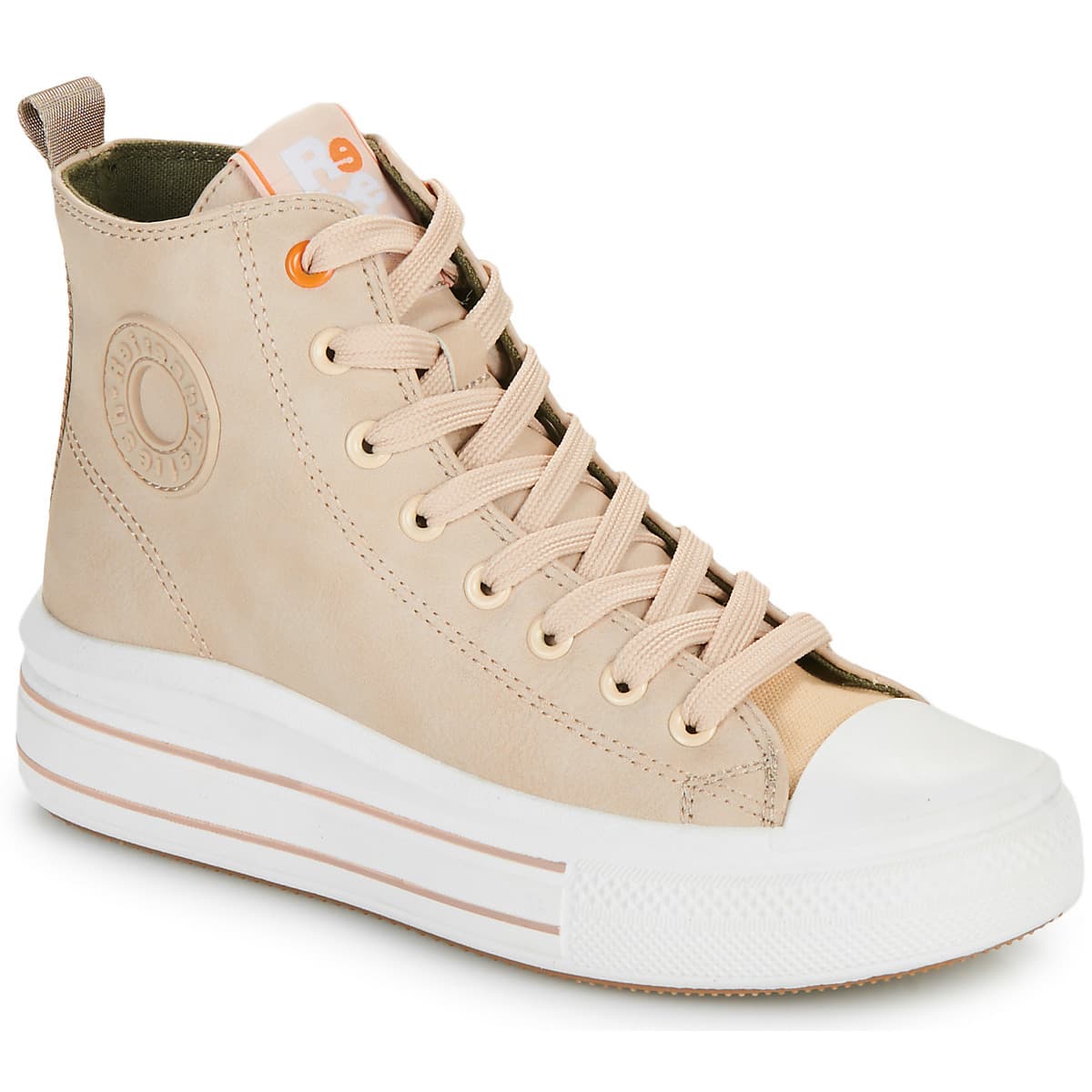 Ψηλά Sneakers Refresh 172284-BEIGE
