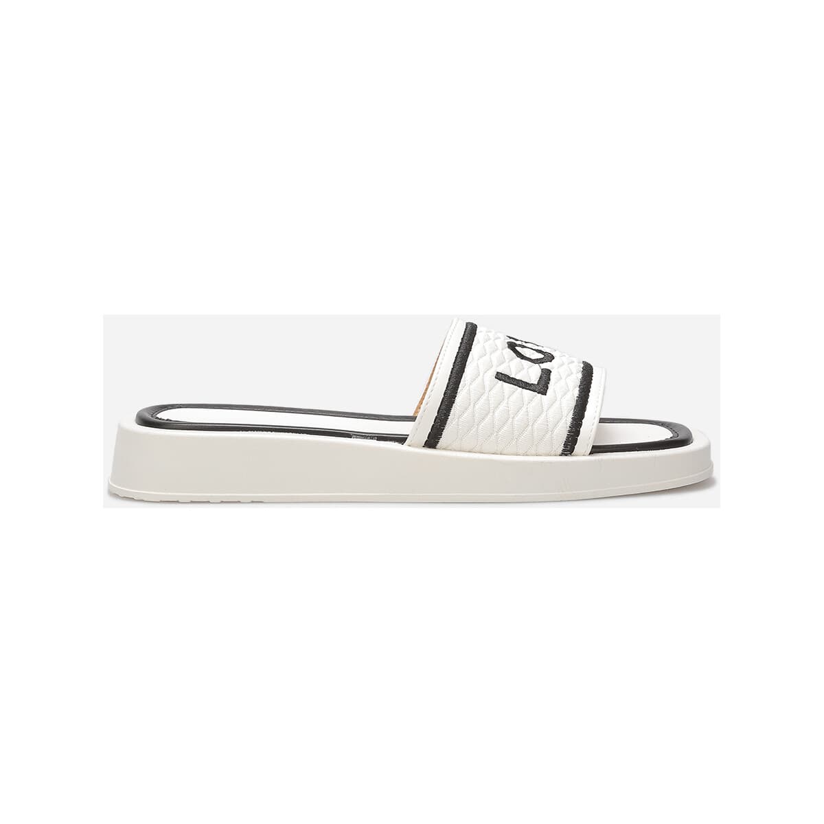 Women's Flip Flops La Modeuse White
