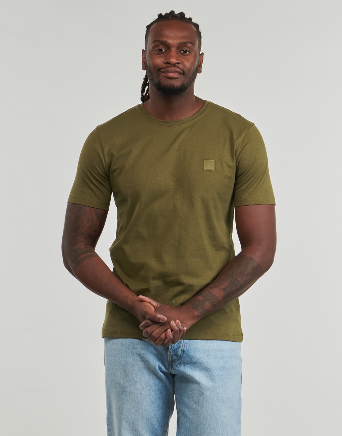 Men's T-Shirts BOSS Khaki