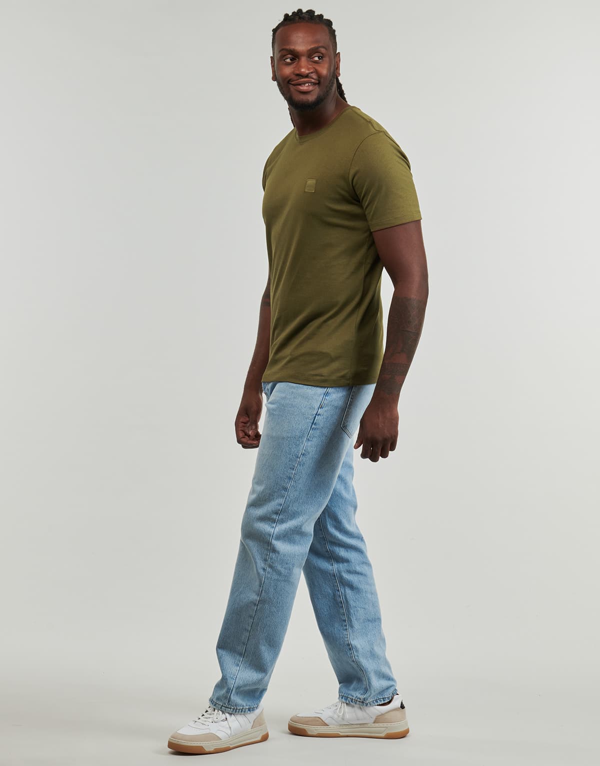 Men's T-Shirts BOSS Khaki