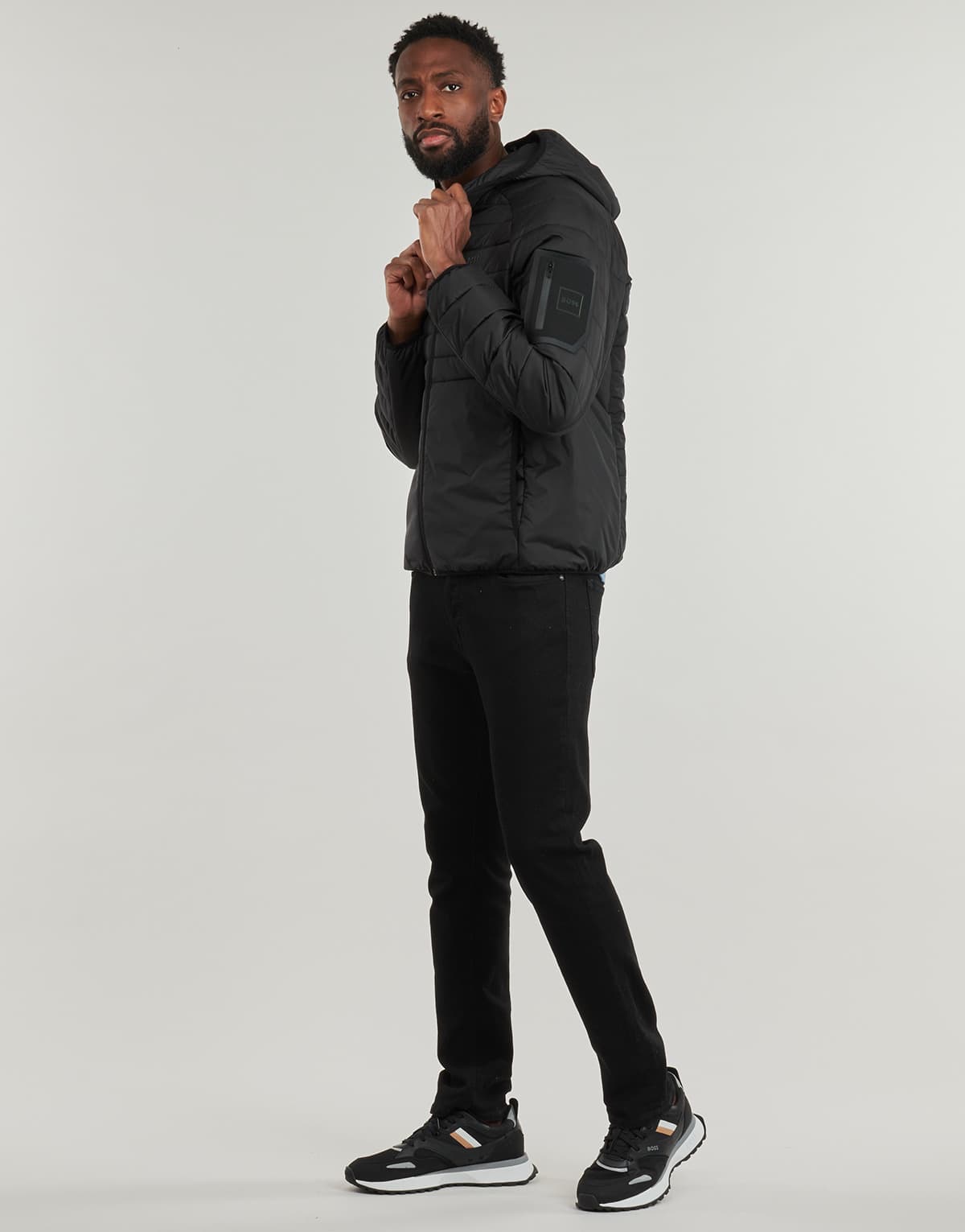 Men's Jackets BOSS Black