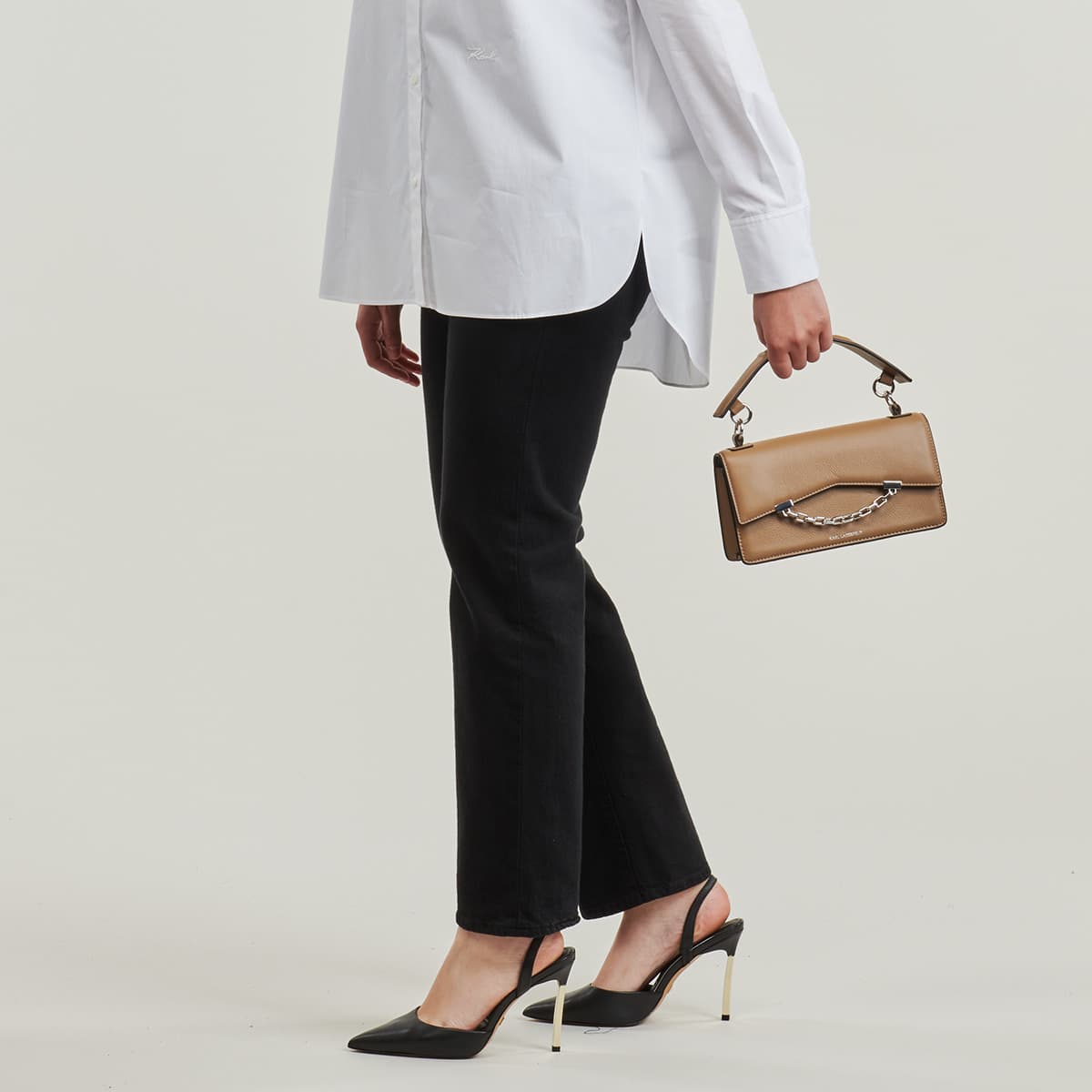 Women's Handbags Karl Lagerfeld Brown