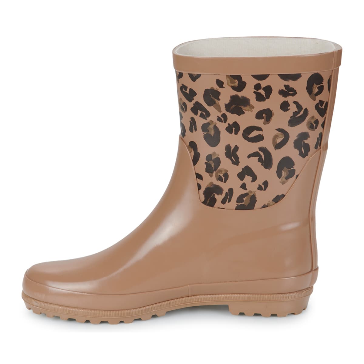 Women's Wellington Boots Aigle Brown