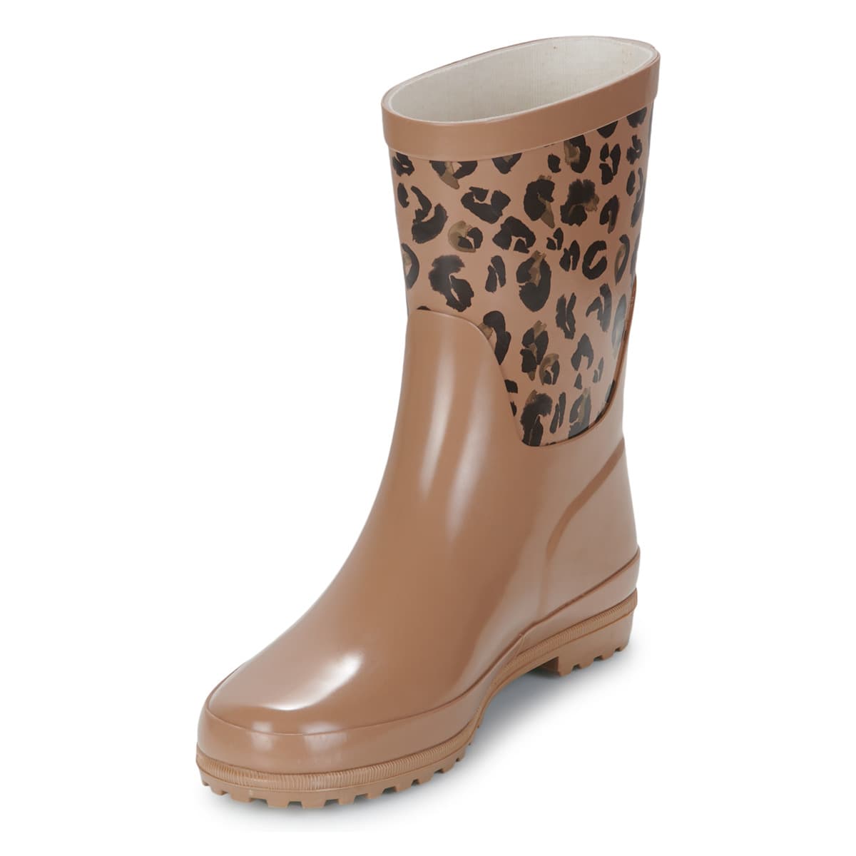 Women's Wellington Boots Aigle Brown