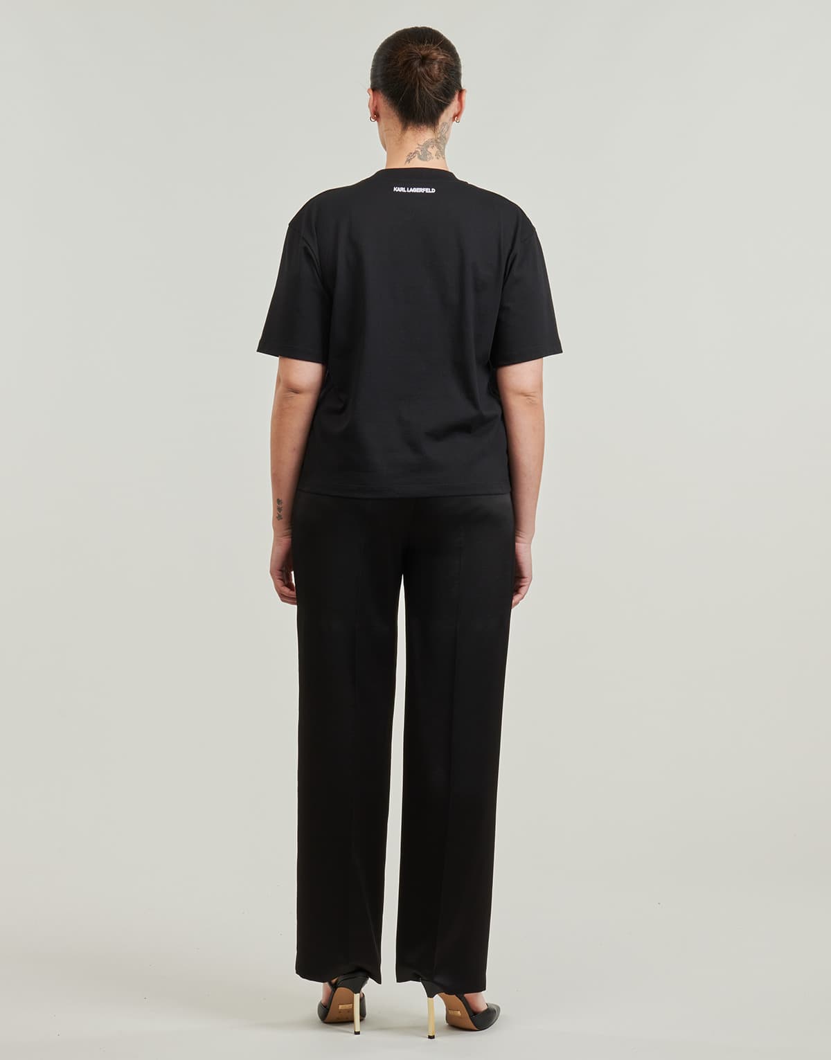 Women's T-Shirts Karl Lagerfeld Black