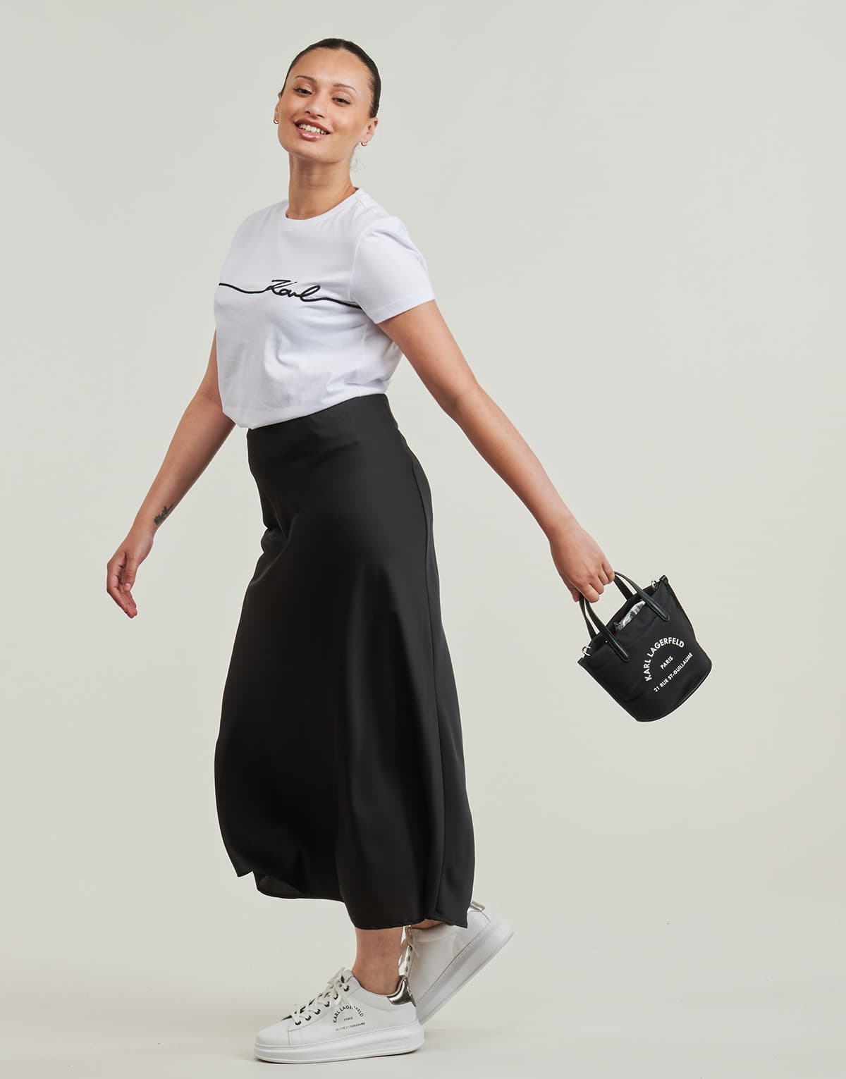 Women's T-Shirts Karl Lagerfeld White