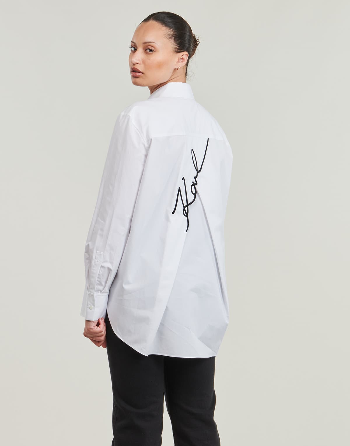 Women's Shirts Karl Lagerfeld White