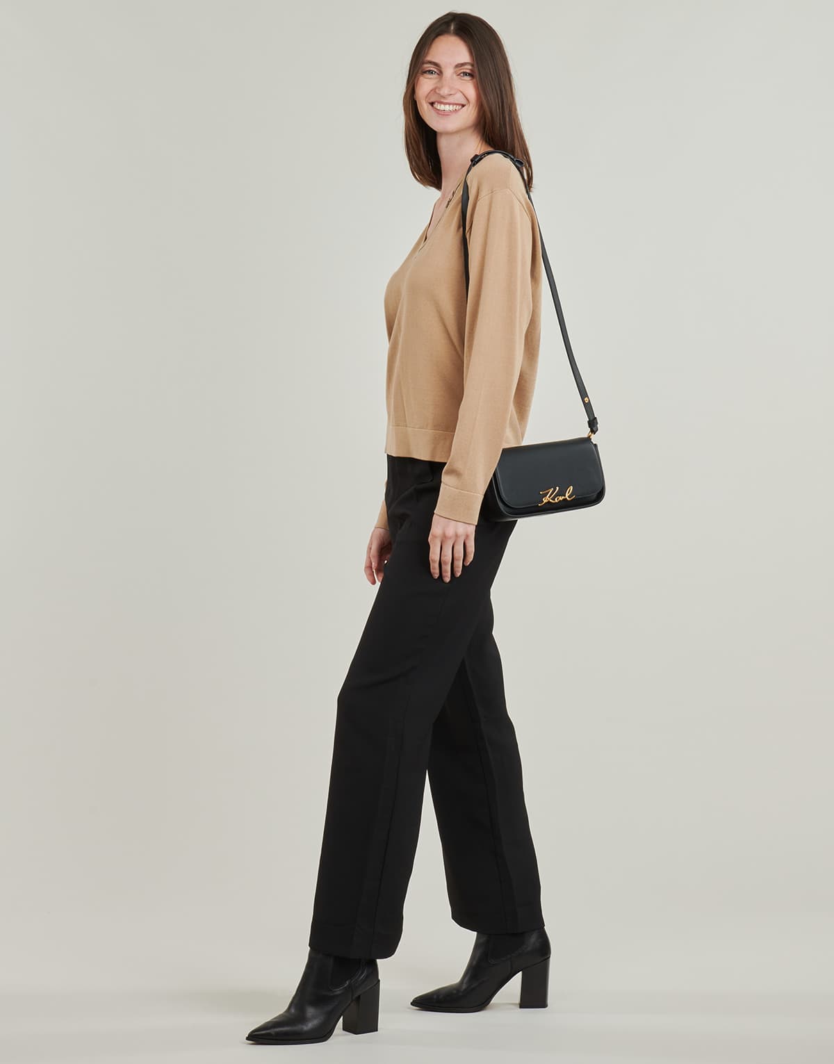 Women's Sweaters Karl Lagerfeld Beige