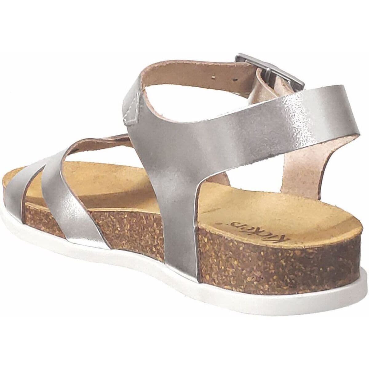 Women's Platforms Kickers Silver
