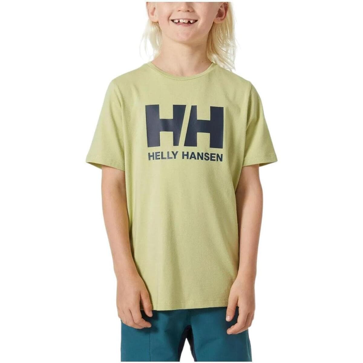 Boys' T-Shirts Helly Hansen Green
