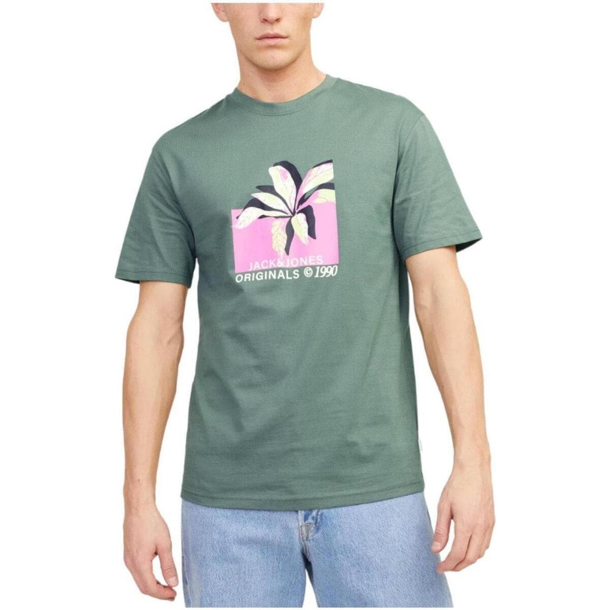 Men's T-Shirts Jack & Jones Green