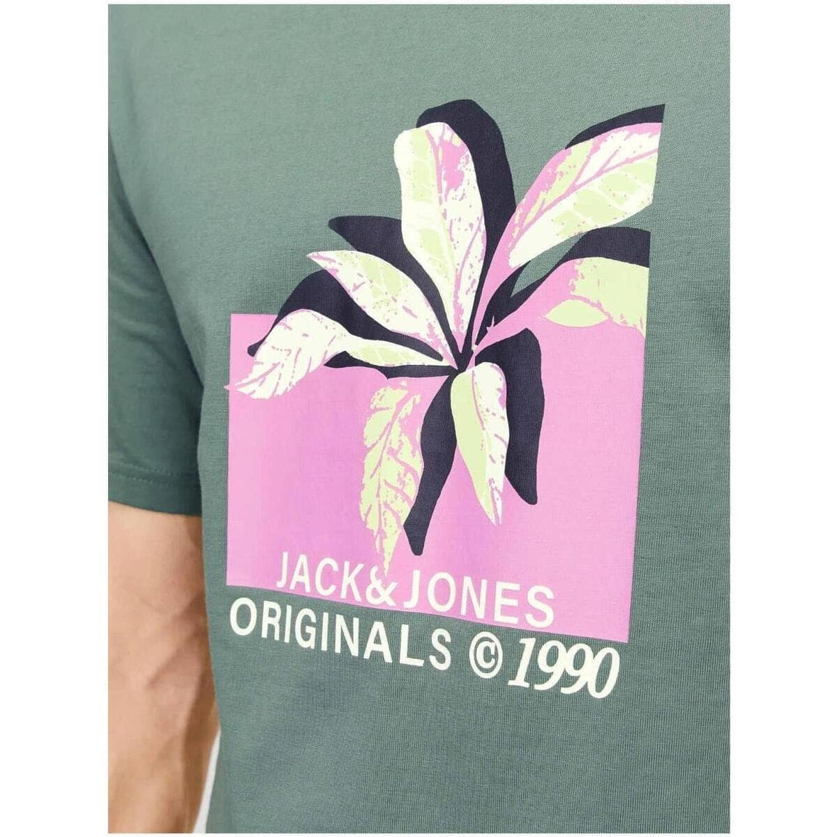 Men's T-Shirts Jack & Jones Green