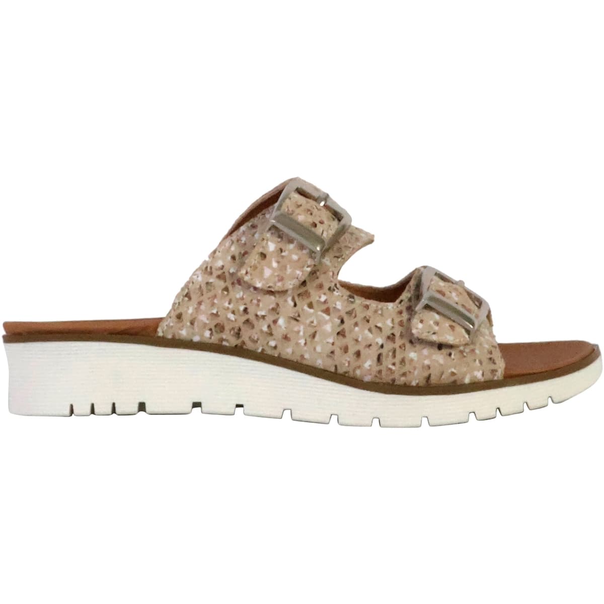 Women's Mules The Divine Factory Beige