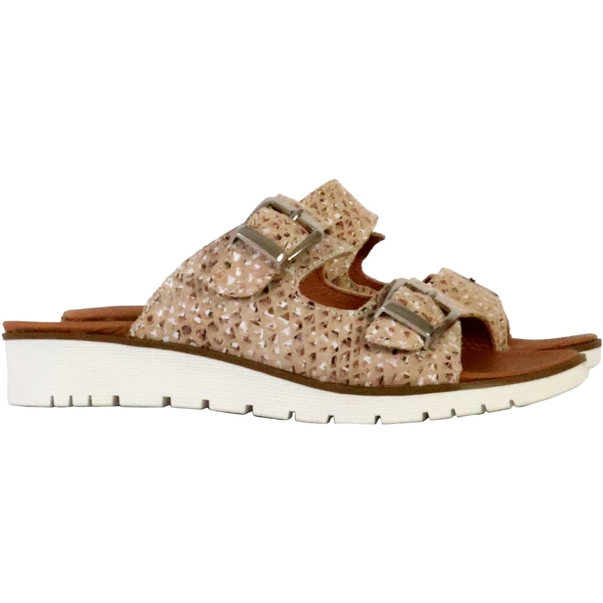 Women's Mules The Divine Factory Beige