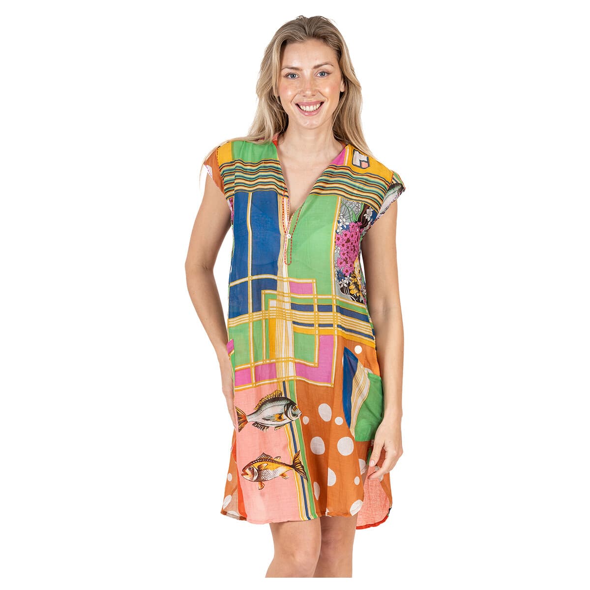 Women's Dresses Isla Bonita By Sigris Multicolor