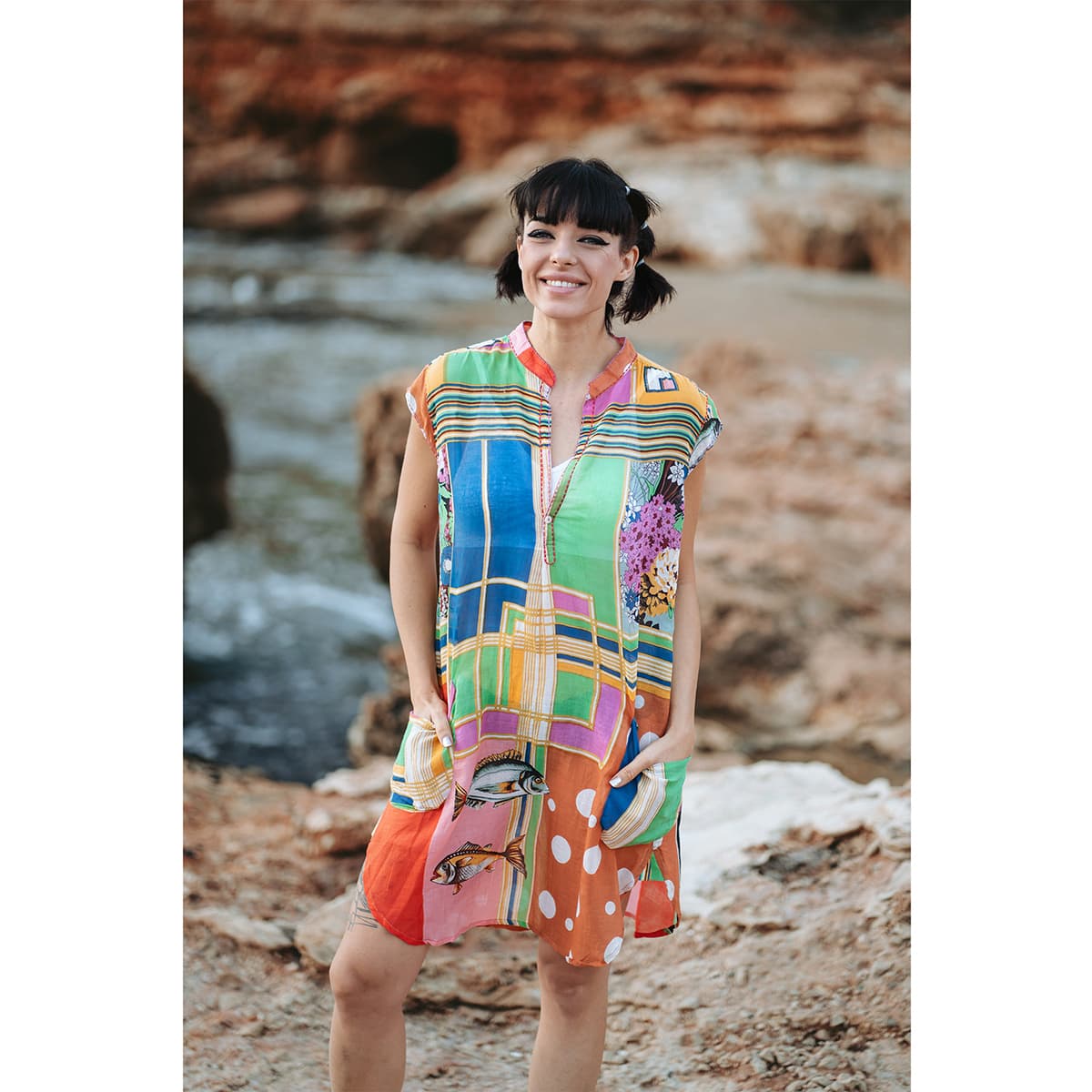 Women's Dresses Isla Bonita By Sigris Multicolor