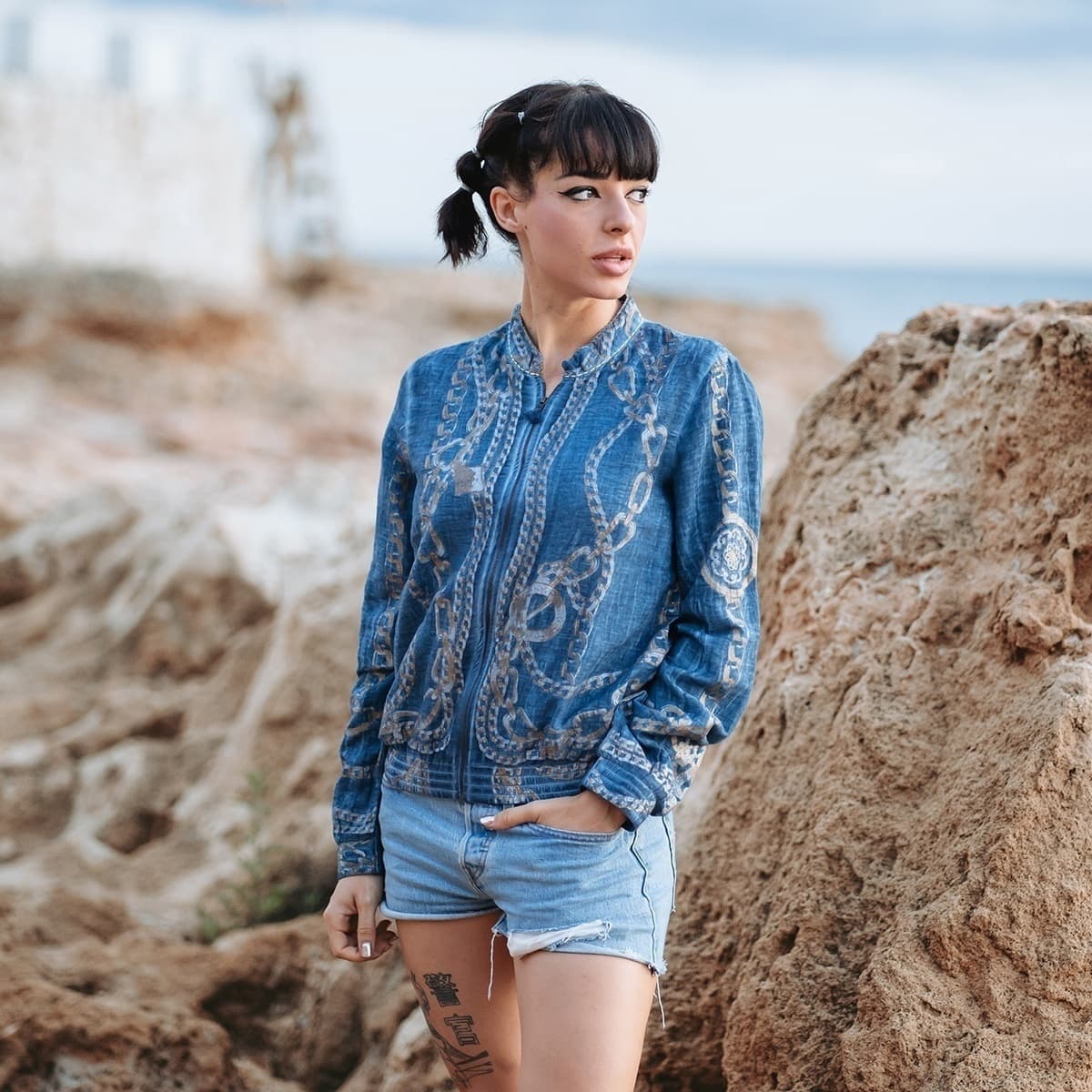 Women's Blazers Isla Bonita By Sigris Blue