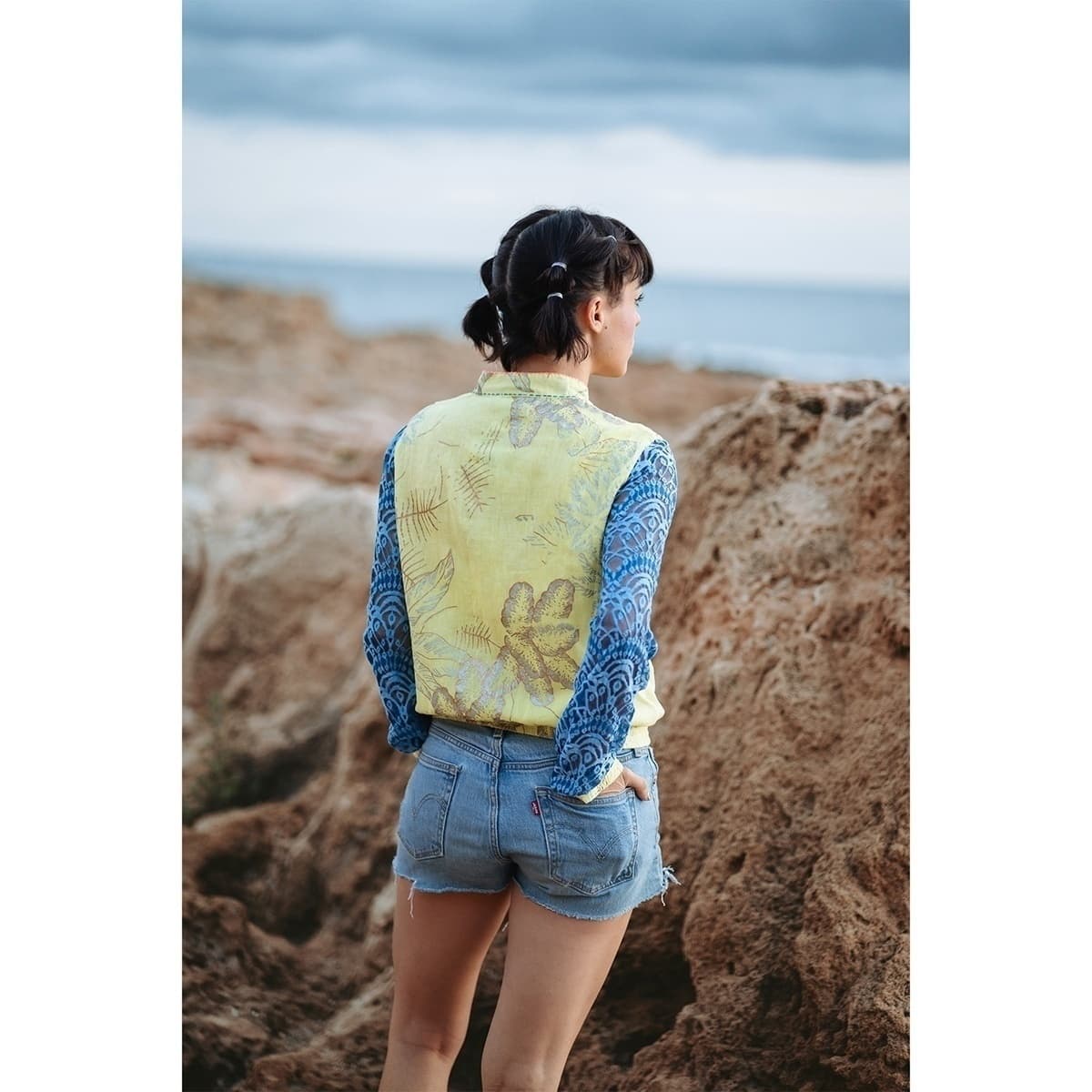 Women's Blazers Isla Bonita By Sigris Yellow