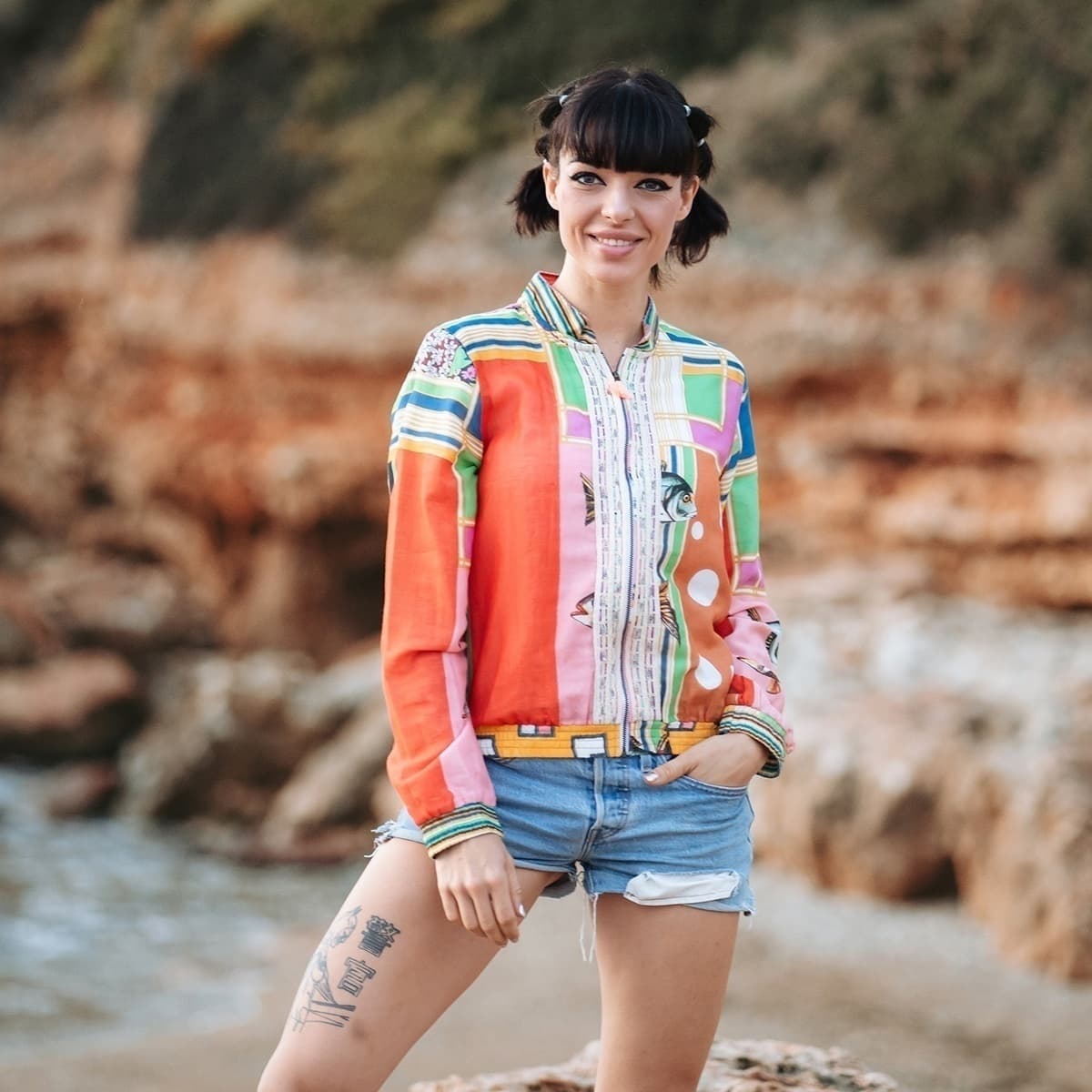 Women's Blazers Isla Bonita By Sigris Multicolor