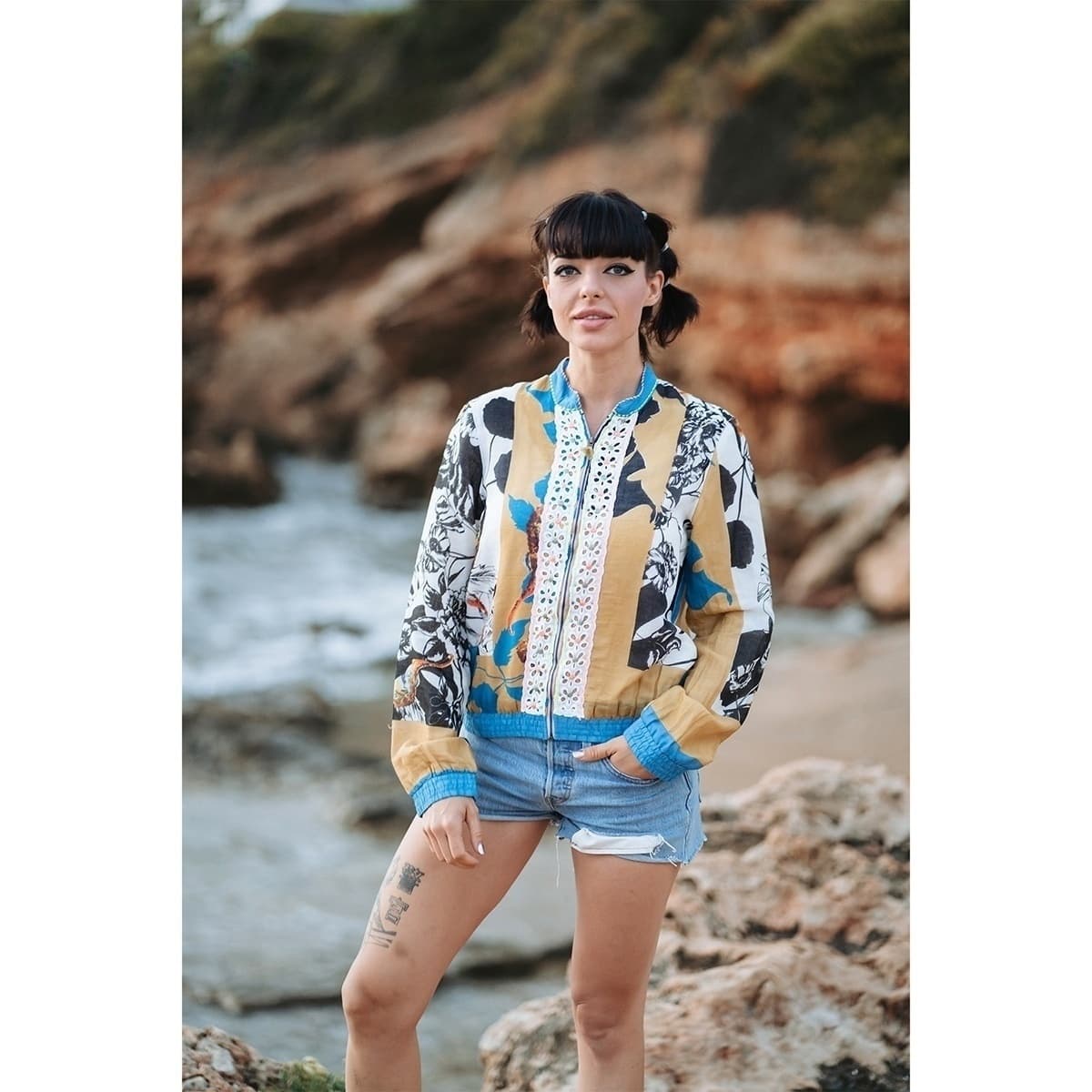 Women's Blazers Isla Bonita By Sigris Multicolor