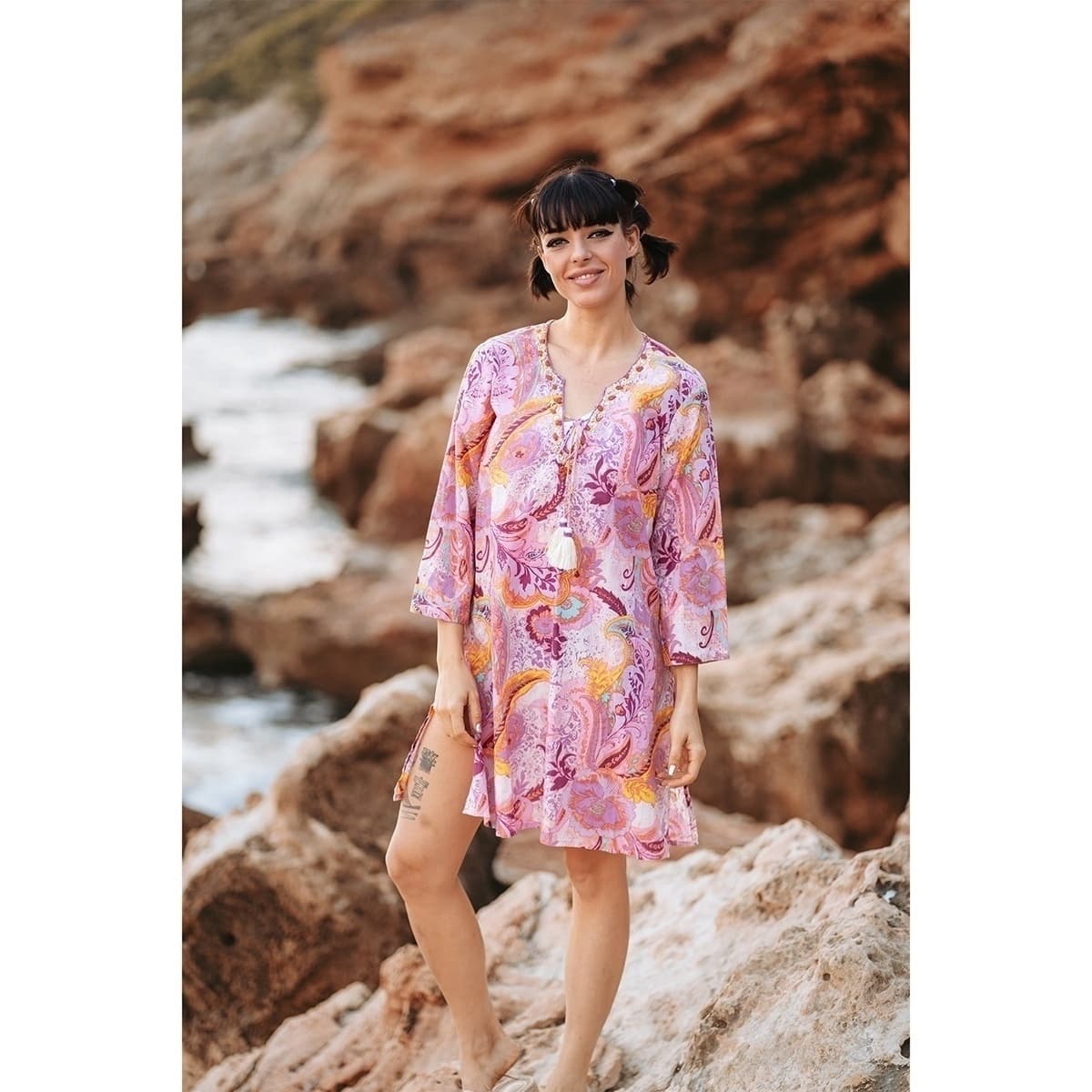 Women's Dresses Isla Bonita By Sigris Pink