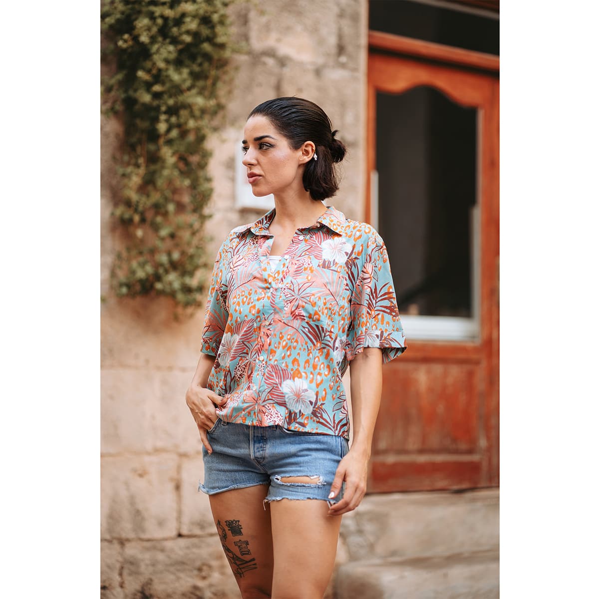 Women's Shirts Isla Bonita By Sigris Multicolor