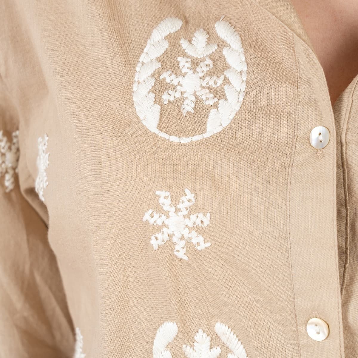 Women's Shirts Isla Bonita By Sigris Beige