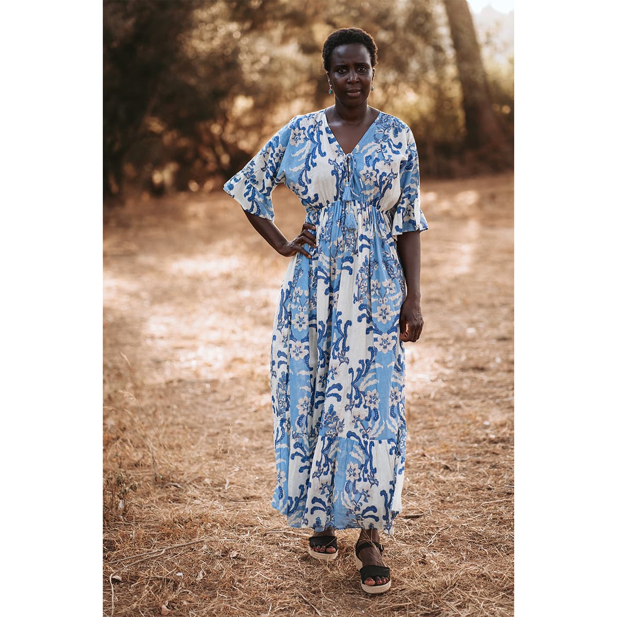 Women's Dresses Isla Bonita By Sigris Blue