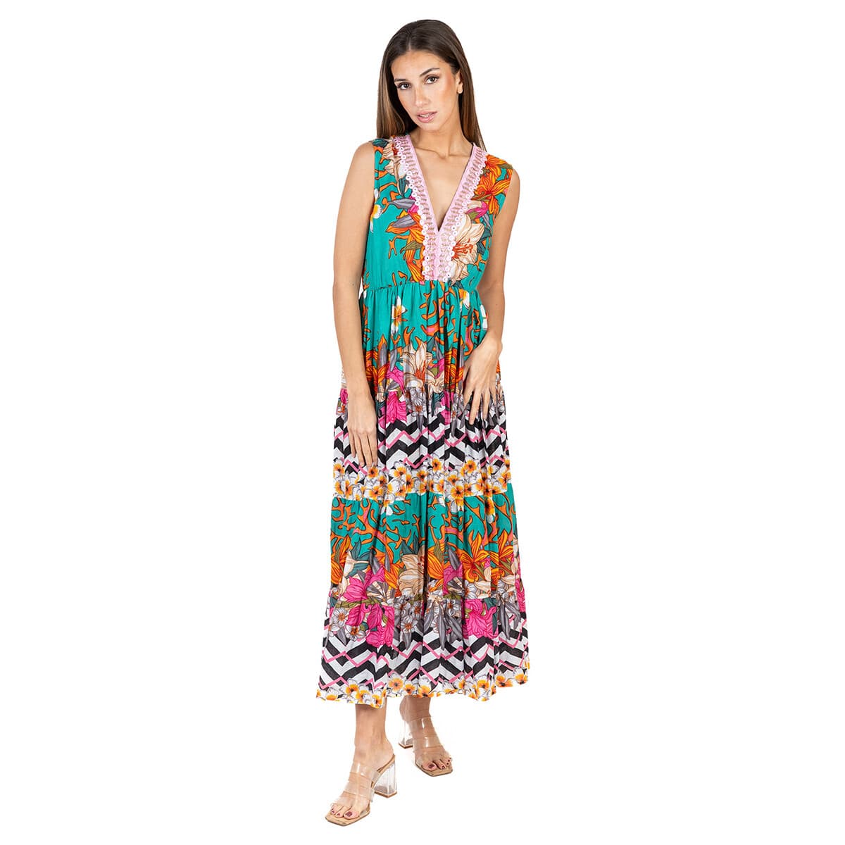 Women's Dresses Isla Bonita By Sigris Multicolor