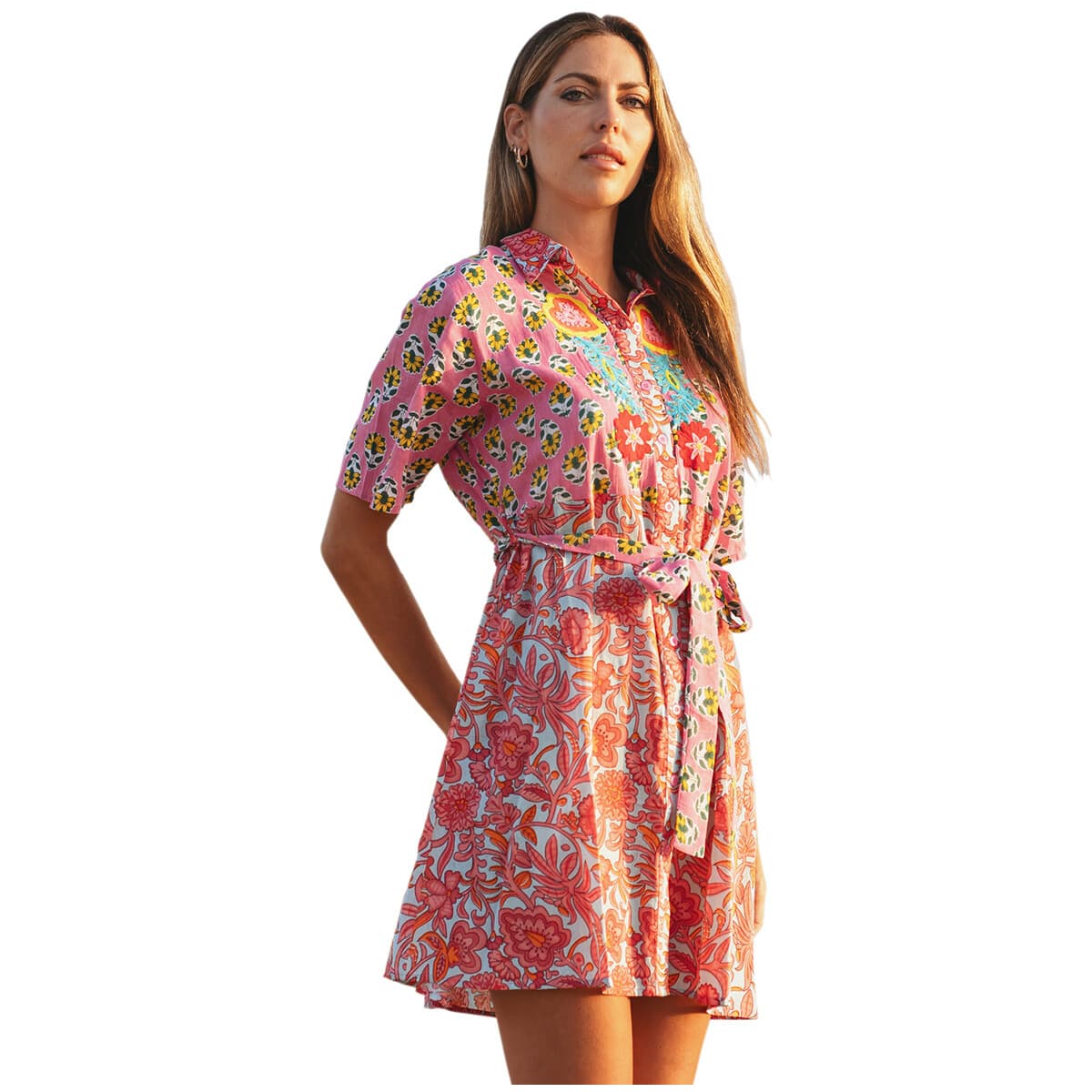 Women's Dresses Isla Bonita By Sigris Pink
