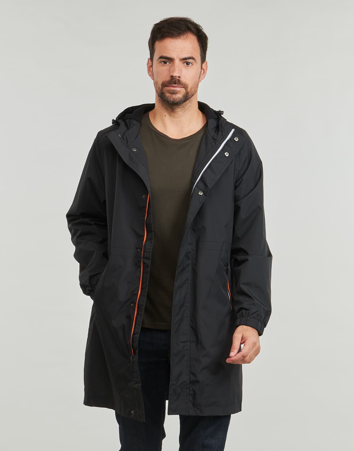 Men's Parkas Deeluxe Black