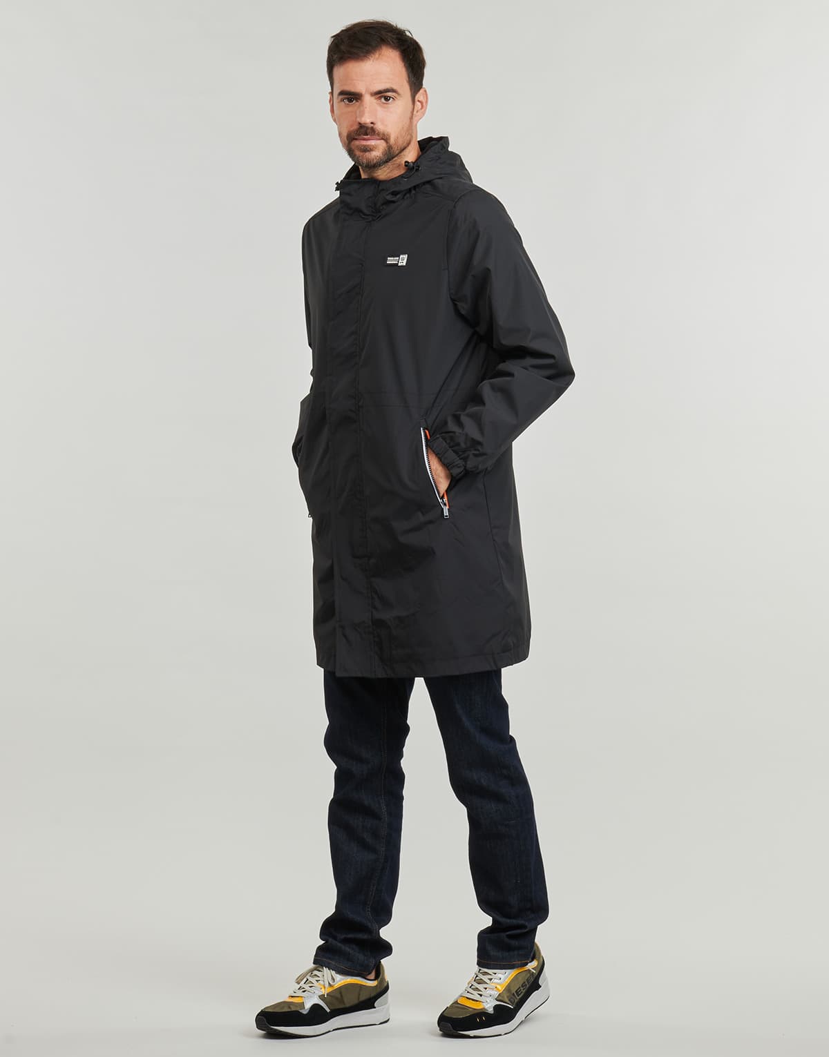 Men's Parkas Deeluxe Black