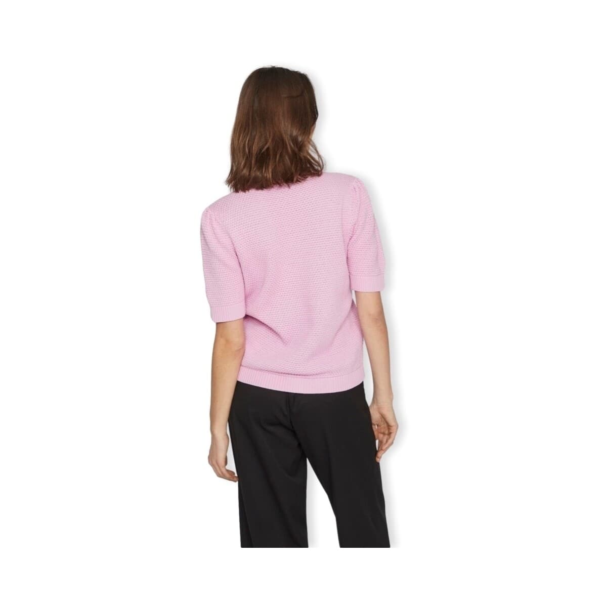 Women's T-Shirts Vila Pink