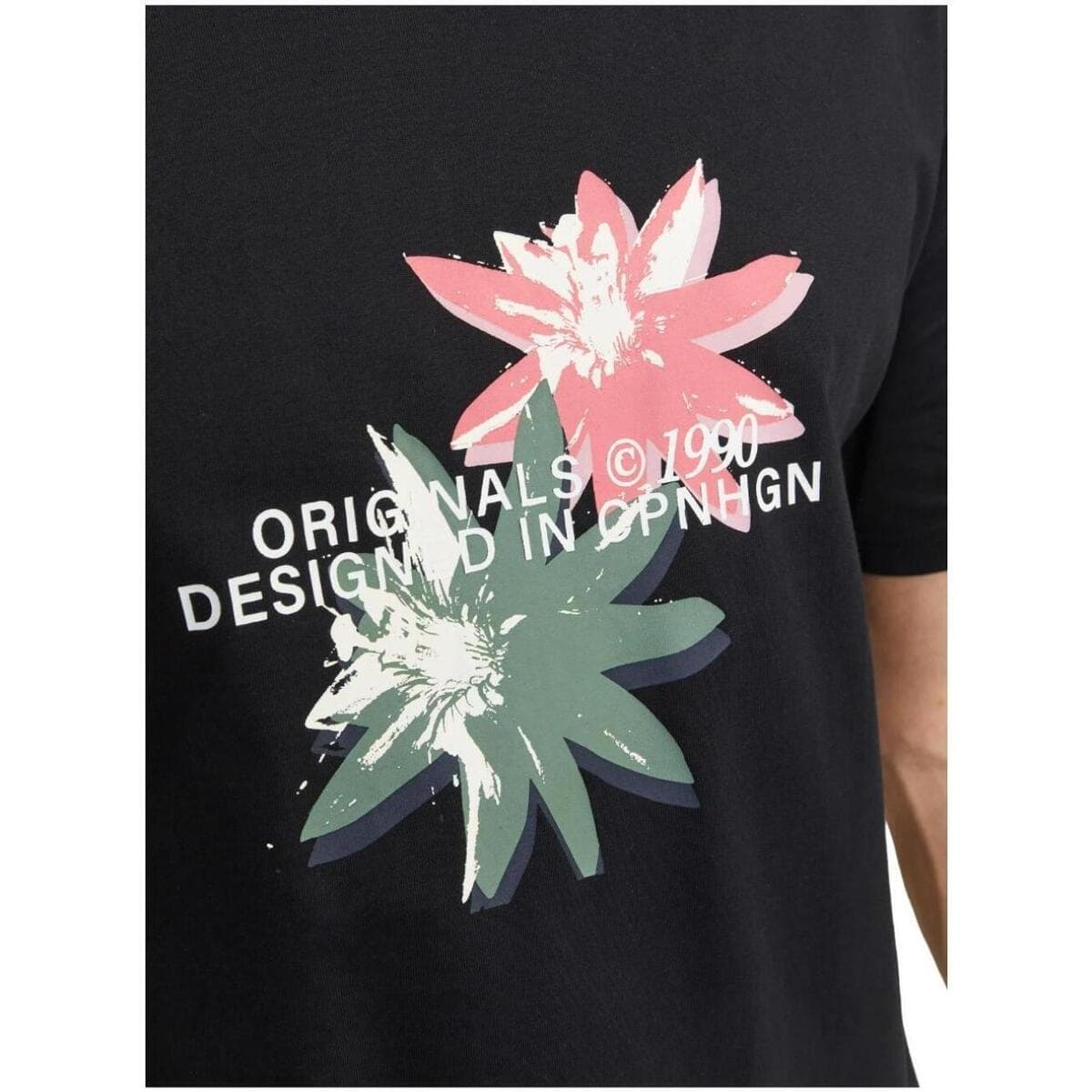 Men's T-Shirts Jack & Jones Black