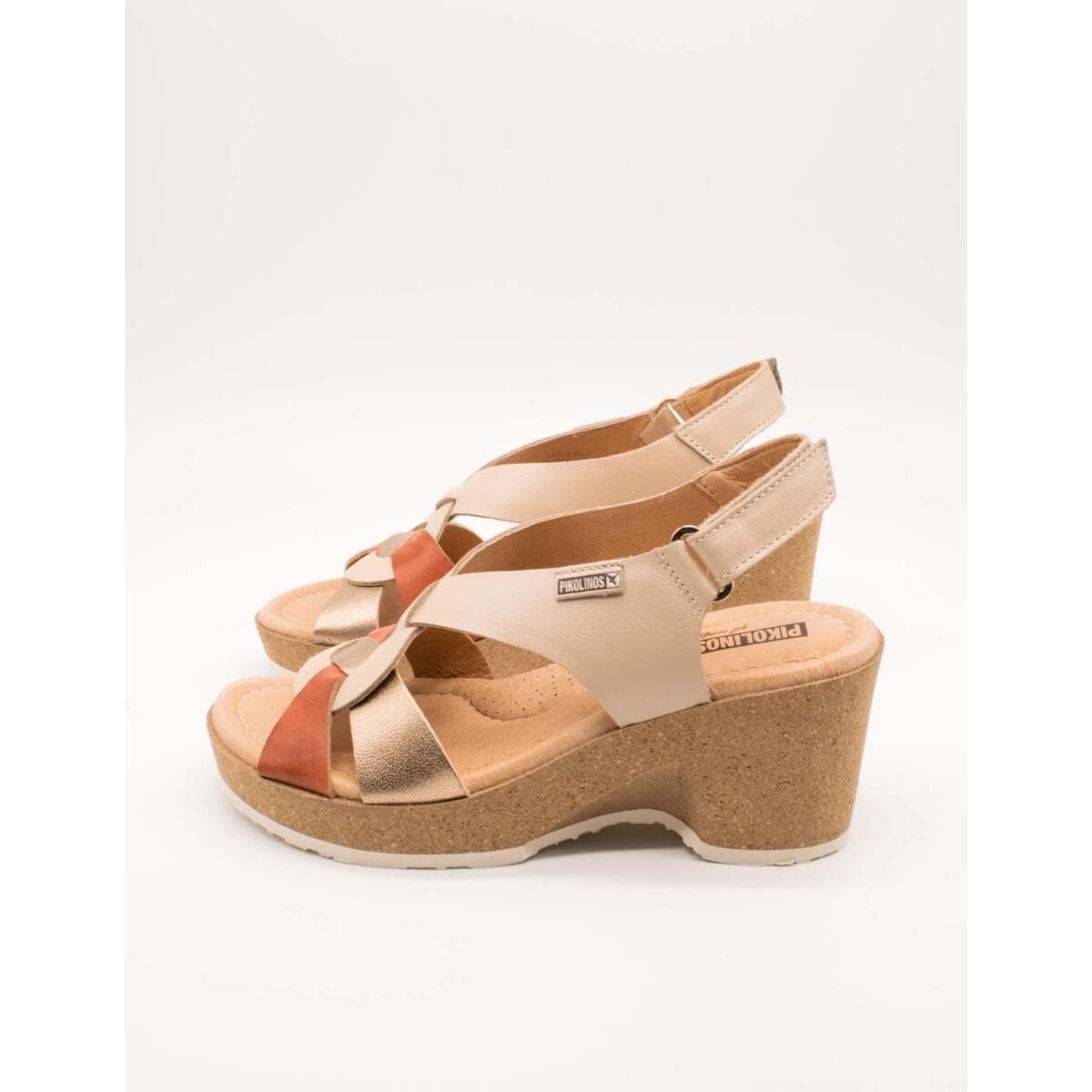 Women's Platforms Pikolinos Beige