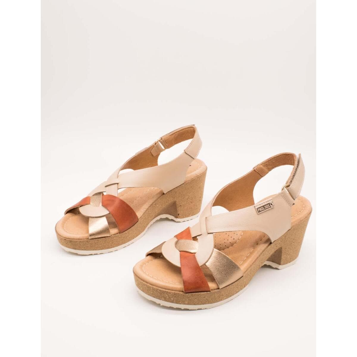 Women's Platforms Pikolinos Beige