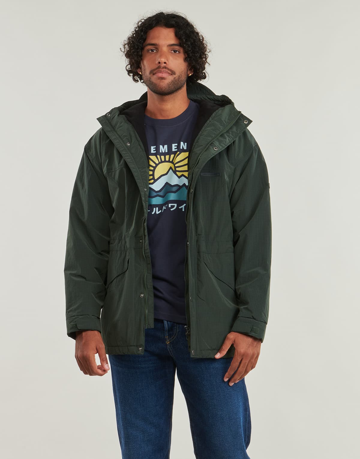 Men's Parkas Element Khaki