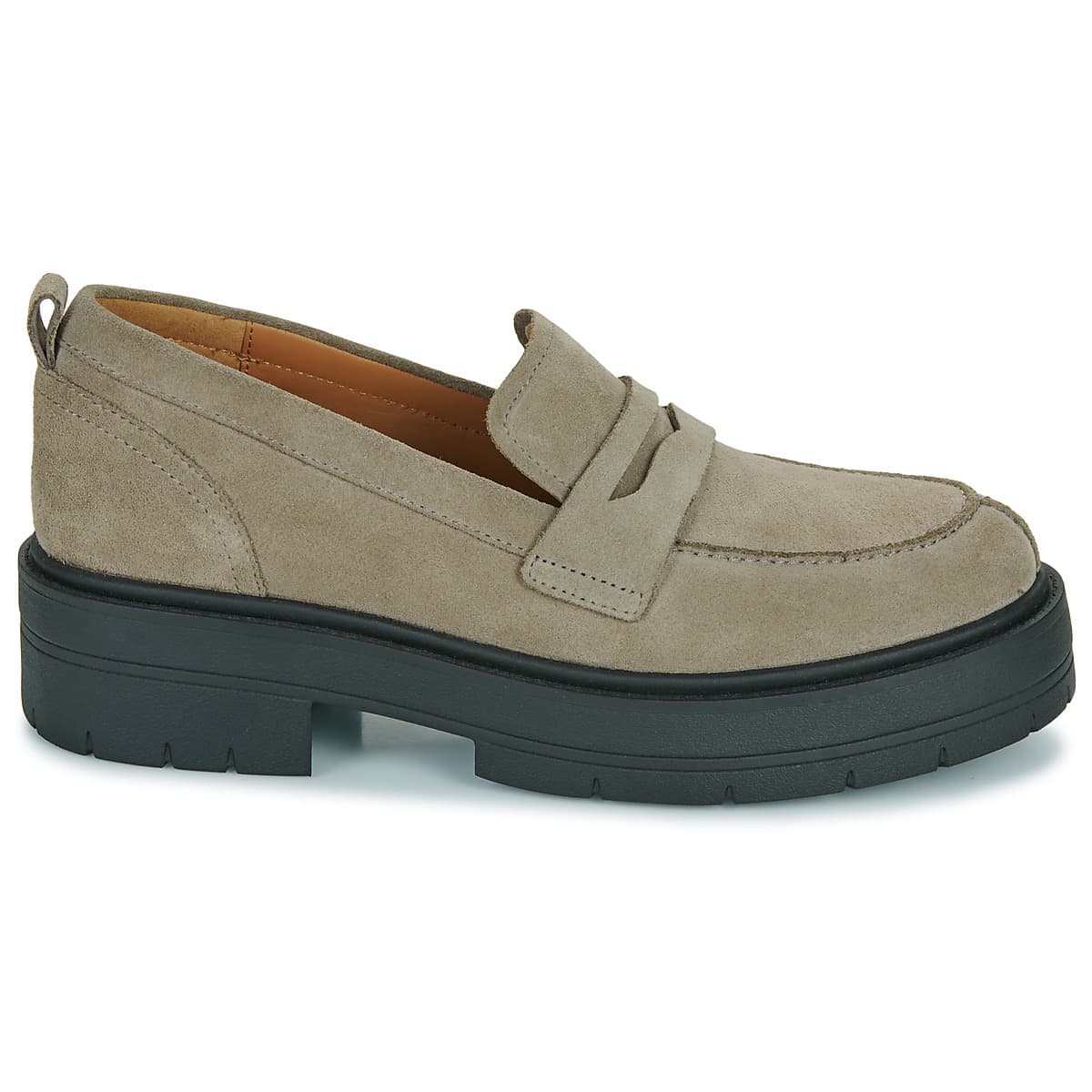 Women's Loafers Geox Gray