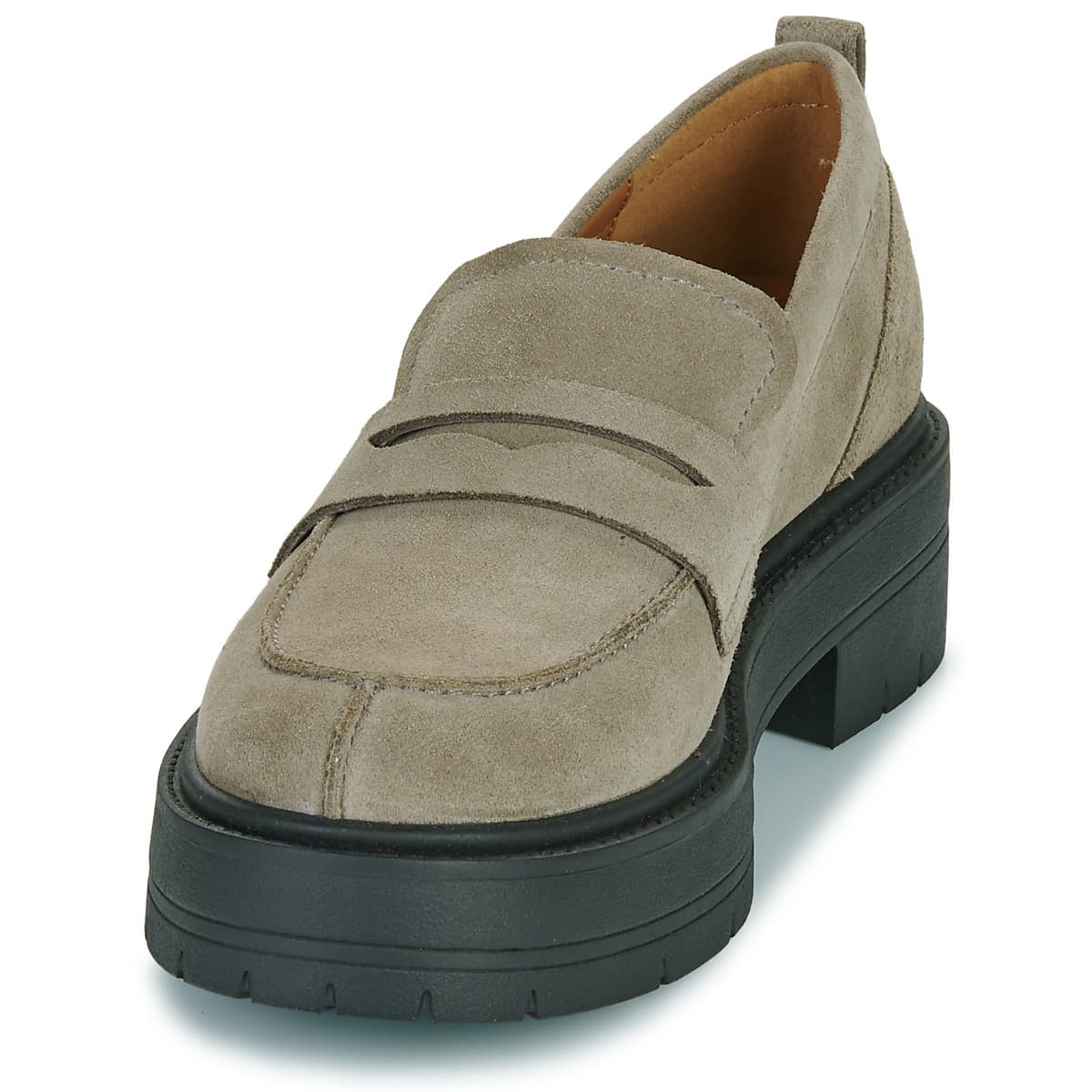 Women's Loafers Geox Gray