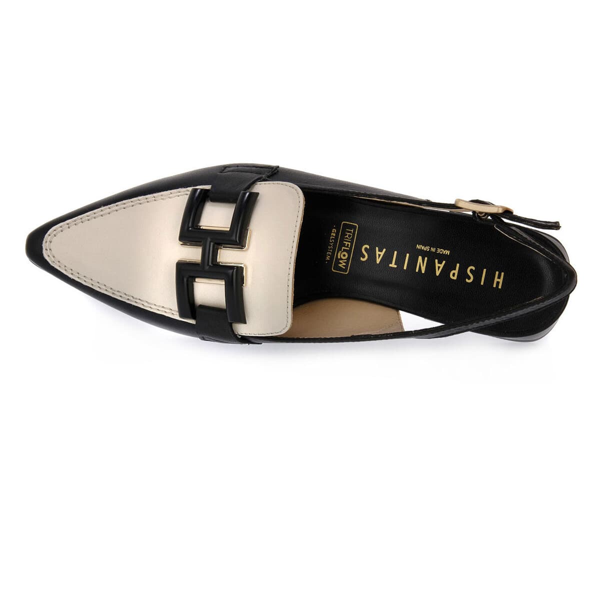 Women's Ballet Flats Hispanitas Black